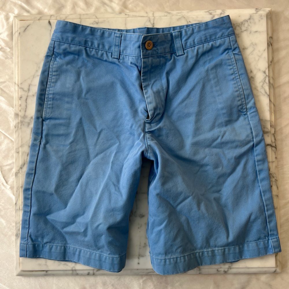 Vineyard Vines Boys Flat Front Chino Shorts
